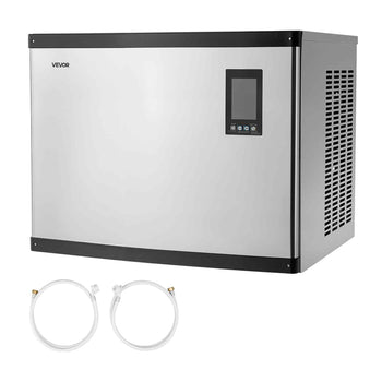 Commercial Ice Maker Machine - Head, 1000 Lbs/Day Stainless Steel Ice Machine with Scheduled Ice-Making, Self-Cleaning, Adjustable Thickness, Ideal for Restaurant Bar Cafe Hotel - Head Only