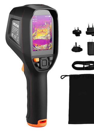 Pro Thermal Imaging Camera, Upgraded 512 x 384 TISR Super Resolution, 3.45" LCD Infrared Thermal Imager with 2MP Visual Camera, 25HZ Refresh Rate, -4°F - 1022°F, 4 Image Modes & 7 Color Palettes