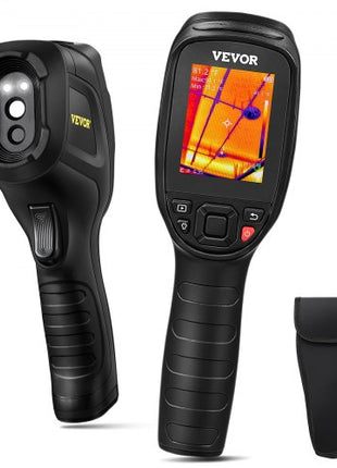 Thermal Imaging Camera, 320 x 240 Pixels Super Resolution with 2MP Visual Camera, 25Hz Refresh Rate Infrared Camera with -4?~1022? Temp, 64G SD Card and Rechargeable Li-ion Battery