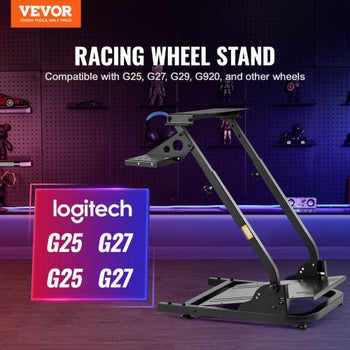 G920 Racing Steering Wheel Stand Shifter Mount fit for Logitech G27 G25 G29 Gaming Wheel Stand Wheel Pedals NOT Included Racing Wheel Stand