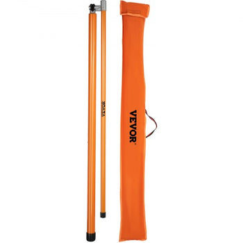 Load Height Measuring Stick, 15\' Sturdy Fiberglass Truck Height Stick with Adjustable Pole, Non-conductive Truck Height Measuring Stick with Carrying Bag, Height Stick for Trucks, Car Haulers