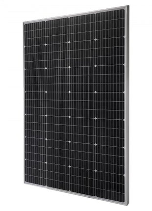 200W Monocrystalline Solar Panel, 23% High-Efficiency Mono PV Module with Stable MC4 Output & Aluminum Frame, IP65 Waterproof Solar Panel for Car Boat RV Flat Rooftop Off-Grid Applications