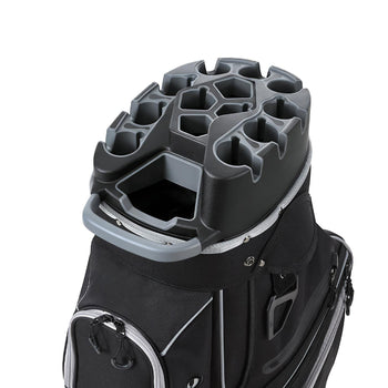 Golf Cart Bag, 14 Way Top Divider Organizer, Golf Club Bag with Full-length Divider, Storage Pockets, Shoulder Strap, Rain Hood, Smooth Zippers, High-Strength 900D Polyester for Men & Women