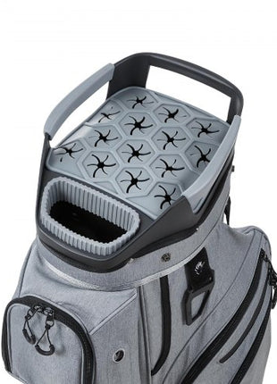 Golf Cart Bag, 15 Way Top Divider Organizer, Golf Club Bag with Full-length Divider, Rain Hood, Storage Pockets, Shoulder Strap, High-Strength Polyester, Silicone Head Protection for Men & Women