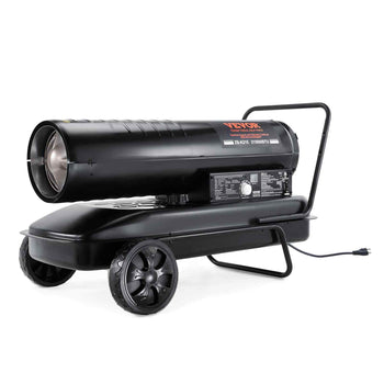 Kerosene Forced Air Heater, 215000 BTU Portable Torpedo Diesel Space Heater with Thermostat, 13.2 Gallon Tank Energy-Efficient heavy-duty Heater, for Indoor Outdoor Use Workshop Industry