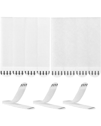 Picture Hanging Strips, 34 Pairs, Large Picture Hangers with Removable Adhesive, Hook & Loop Strips, Wall Hanging Strips for Damage Free Picture Hanger, Mounting of Photos, Frames, Wall Decor