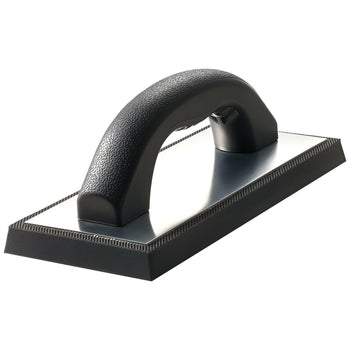 Grout Float, Professional Rubber Tile Grout Tool with Anti-slip Handle & Lightweight Aluminum Connector Backplate, Easy to Operate & Cleaning for Smoothly Apply to Concrete, Plaster, Drywall