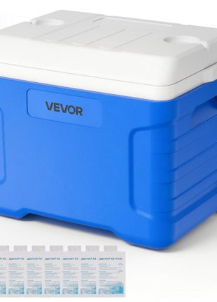 Hard Cooler, 45QT Portable Rolling Cooler with Wheels, Leak-Resistant Coolbox Keeps Contents Cool for 48 Hours, Ice Retention Insulated Chests, Ultra-Light for Outdoor Picnics, Grill, Camping