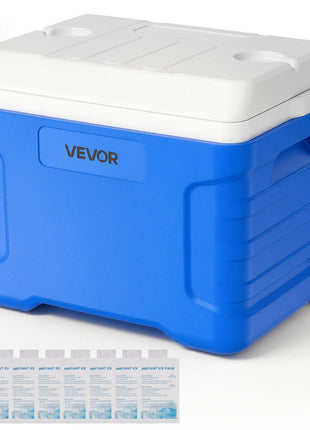 Hard Cooler, 45QT Portable Rolling Cooler with Wheels, Leak-Resistant Coolbox Keeps Contents Cool for 48 Hours, Ice Retention Insulated Chests, Ultra-Light for Outdoor Picnics, Grill, Camping