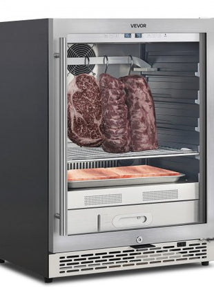 99 LBS Dry Aging Fridge for Steaks, Dry Ager Refrigerator for Meat with Precise Temperature & Humidity Control, Freestanding & Under Counter Beef Aging Machine for Home Kitchen Restaurant Hotel