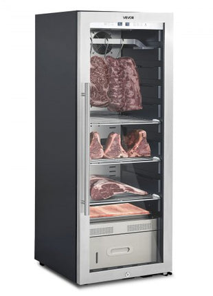232 LBS Dry Aging Fridge for Steaks, Dry Ager Refrigerator for Meat with Precise Temperature & Humidity Control, Freestanding Beef Aging Machine Refrigerator for Home Kitchen Restaurant Hotel