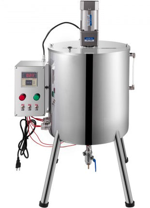 Heating Mixing Filling Machine, 30L/7.9 Gal Lipstick Filling Machine, 35W Lipstick Filler, Heating and Stirring Filling Machine with Stirrer for Cosmetics, Drink, Lipstick, Wax and Nail Polish