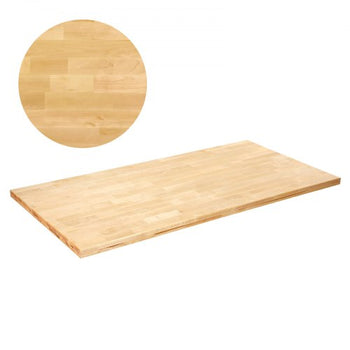 Wood Table Top, Holds up to 330 lb, 47.2" x 29.5" x 1.5" Rectangular Countertop for Height Adjustable Electric Standing Desk Frame, Universal Solid One-Piece Maple Desktop for Office & Home Desk