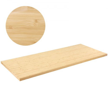 Solid Bamboo Desk Surface, Dimensions: 70.9" x 29" x 1.5", Supports up to 330 lbs, Ideal for Electric Adjustable Desk Frames, Home & Office Rectangular Worktop