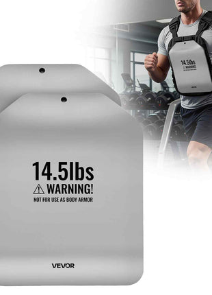 Curved Weight Vest Plates, 14.5 LB Pairs, Premium Steel Tactical Weighted Plates for Vest, Ergonomic Design, for Strength Endurance Training, Running, Jogging, Fitness, Heavy Workouts