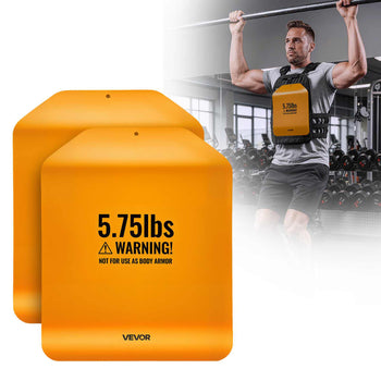 Curved Weight Vest Plates, 5.75 LB Pairs, Premium Steel Tactical Weighted Plates for Vest, Ergonomic Design, for Strength Endurance Training, Running, Jogging, Fitness, Heavy Workouts