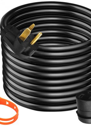 Welder Extension Cord 40Amp 50ft 250V, Welding Power Cord with NEMA 6-50 Plug 8 Gauge 3 Prong for MIG,Lincoln,Plasma,Miller,TIG Tested to UL Standards