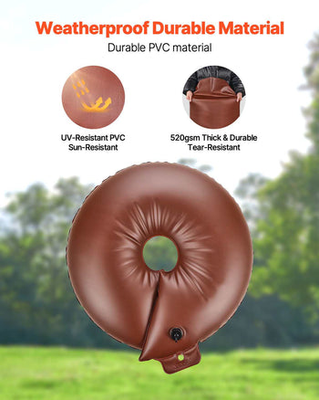 Tree Watering Rings, 4 Pcs 16 Gallons Tree Watering Bags, 6-9 Hours Slow Release, Refillable Planting Water Bags, Water Saving, Heavy Duty Watering System for Shrub Tree Root Drip Irrigation
