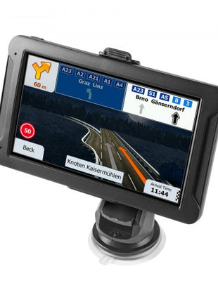 GPS Navigator for Car, 7 inch Touch Screen 16GB GPS Navigation System with Built-in Dash Cam, Voice Turn-by-Turn Guidance, Speed and Red Light Warning, Custom Truck Routing, for Car Truck RV