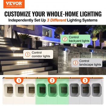 600W Landscape Transformer, Timer & Photocell Sensor Equipped, Weatherproof Outdoor Lighting Converter, 120V AC to 12V/14V AC, Ideal for Exterior, Spotlight, Pathway, Pool Lighting, ETL Certi