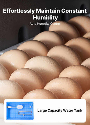 400 Egg Incubator, Poultry Incubator Cabinet with Automatic Eggs Turning, Temperature & Humidity Control, Heating & Cooling Egg Hatcher, Commercial Incubators for Hatching Chicks Ducks Goose
