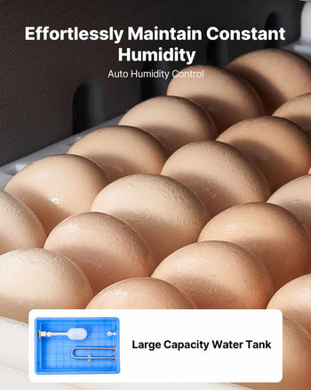 400 Egg Incubator, Poultry Incubator Cabinet with Automatic Eggs Turning, Temperature & Humidity Control, Heating & Cooling Egg Hatcher, Commercial Incubators for Hatching Chicks Ducks Goose