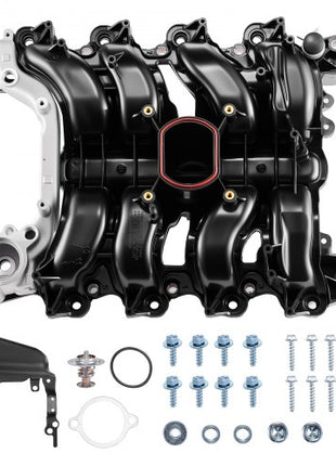 Intake Manifold, with Gasket, Engine Intake Manifold Assembly Compatible with 2001-2011 Crown Victoria, Replace 615-175, 1L2Z-9424-EF, 1W7Z-9424-AB, 3W7Z-9424-AA, 3W7Z-9424-AD, 3W7Z-9424-AE