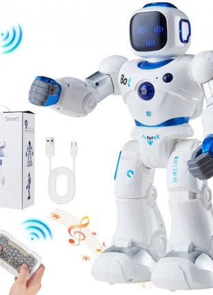 RC Robot Toys for Kids, 2.4GHz Programmable Remote Control Smart Robot with Touch, Voice & APP Control, Interactive Singing Dancing Robot for Age 3 4 5 6 7 8 10 Year Old Boys Girls Birthday Gift