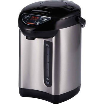 Hot Water Dispenser, Adjustable 4 Temperatures Water Boiler and Warmer, 304 Stainless Steel Countertop Water Heater, 3-Way Dispense for Tea, Coffee and Baby Formula, 3L/102 oz