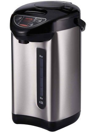 Hot Water Dispenser, Adjustable 4 Temperatures Water Boiler and Warmer, 304 Stainless Steel Countertop Water Heater, 3-Way Dispense for Tea, Coffee and Baby Formula, 4L/135 oz