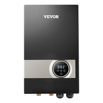 Tankless Electric Water Heater, 27kW Instant Hot Water Heater Under Sink, On Demand for Bathroom, Kitchen, Office with LCD Touch Screen, Child Security Lock ,Space-Saving, 240V Black