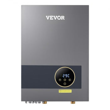 Tankless Electric Water Heater, 36kW Instant Hot Water Heater Under Sink, On Demand for Bathroom, Kitchen, Office with LCD Touch Screen, Child Security Lock ,Space-Saving, 240V