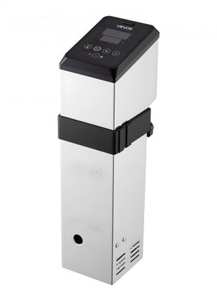 Sous Vide Precision Cooker, 1500W Sous-Vide Cooking Machine, Immersion Circulator with LED Digital Display, Adjustable Screw Clamp, Fast-Heating, Accurate Temperature & Timer Control, Sous-Vide