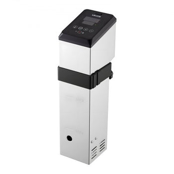 Sous Vide Precision Cooker, 1500W Sous-Vide Cooking Machine, Immersion Circulator with LED Digital Display, Adjustable Screw Clamp, Fast-Heating, Accurate Temperature & Timer Control, Sous-Vide