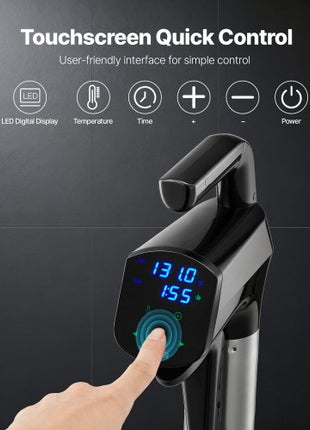Sous Vide Precision Cooker, 1100W Sous-Vide Cooking Machine, Immersion Circulator with LED Digital Display, Secure Clamp Design, Temperature & Timer Control, Professional Sous Vide Cooker
