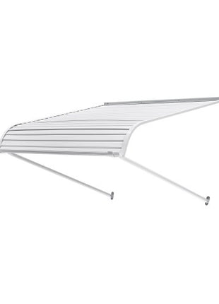 Aluminum Awning 40 x 42 in, Durable Window Awning Door Canopy, Lightweight and Stable Aluminum Exterior Awnings Rain Snow Sunlight Protection for Door Entrance Windows Patio Porch