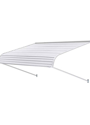Aluminum Awning 60 x 42 in, Durable Window Awning Door Canopy, Lightweight and Stable Aluminum Awnings for Doors Exterior Rain Snow Sunlight Protection for Door Entrance Windows Patio Porch