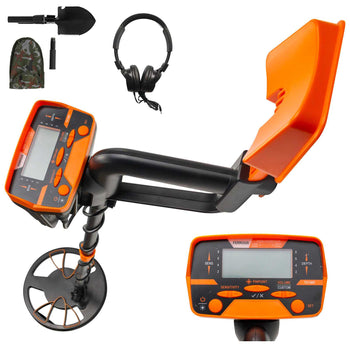 Metal Detector Waterproof Disc Metal detectors Underwater Underground high Accuracy LCD Display Metal Detector for Adults and Children Headphone Automatic Detector