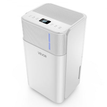 30 Pints Dehumidifier for Home & Basement, Drain Hose for Commercial & Industrial Use, Smart Humidity Control, Low Noise for Large Rooms, Warehouses, Bedrooms & Storage, Large Coverage,White