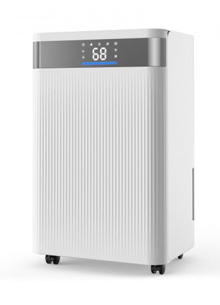 35 Pints Dehumidifier for Home & Basement, Drain Hose for Commercial & Industrial Use, Smart Humidity Control, Low Noise for Large Rooms, Warehouses, Bedrooms & Storage, Large Coverage,White