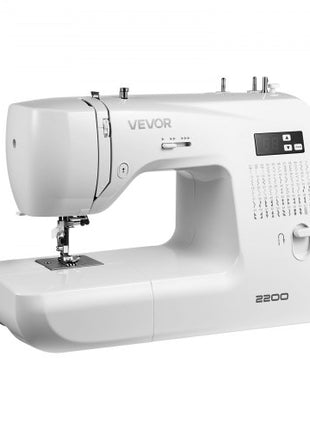Computerized Sewing Machine, 60 Stitch Applications, with LED Screen, Foot Pedal and LED Light, Heavy-Duty Metal Frame, Digital Sewing Machine with Powerful Motor for Crafts and Mending