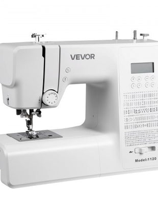 Computerized Sewing Machine, 200 Stitch Applications, with LCD Screen, Foot Pedal and LED Light, Heavy-Duty Metal Frame, Digital Sewing Machine with Powerful Motor for Crafts and Mending