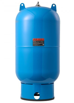 34-Gallon Vertical Well Pressure Tank, Pre-Charged Pressurized Water Tank for Well Pumps, Heavy-Duty Carbon Steel Water Storage Container for Home, School, Farm & Irrigation Systems