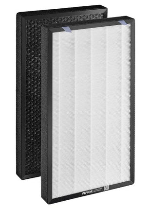 Air Purifier Replacement Filter, H13, 2-in-1 Compact & Lightweight Replacement Filter with Non-Woven Fabric, Easy-to-Install Purifier Filter with Activated Carbon, Fit for Square Purifier