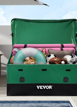 Outdoor Storage Box Patio Deck Box 230 Gallon Waterproof PE Tarpaulin