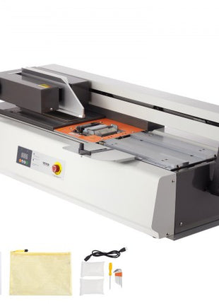 Thermal Binding Machine, 400 Sheets Capacity Hot Glue Binding Machine, Thermal Book Binder 40mm Binding Thickness A3(Short Edge)/A4/A5 Document