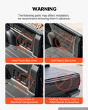 Truck Bed Storage Box, 6.6 Gal/25L Waterproof ABS Wheel Well Tool Box, Anti-Theft Lock, Compatible with 2020-2025 Chevy/GMC Silverado/Sierra 2500/3500HD, Passenger Side Right (Drilling Required)