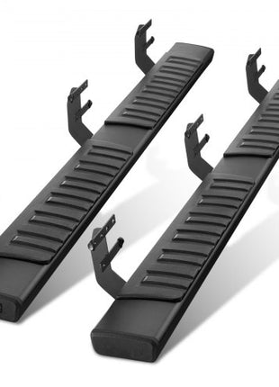 Running Boards, 6 Inches Side Steps Compatible with 2019-2025 Dodge Ram 1500 Crew Cab(Not Fit 2019-2025 1500 Classic), Black Aluminum Alloy Nerf Bars, 500 lbs Load Capacity, Non-Slip Textured Surface with Rustproof Coating