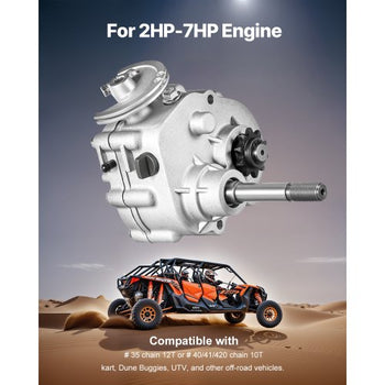 Drive Clutch, 2-7HP Engine, 2300 RPM High-Strength Drive Clutch with 3 Shift Modes & Dynamic Balanced Axle, Quick Shift Durable Clutch with Full Accessories, Fit for Kart/Dune Buggies/UTV