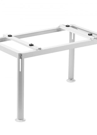 Mini Split Ground Stand, Adjustable Anti-Vibration Mini Split Stand for 9000-36000 BTU Ductless Air Conditioner Heat Pump, Heavy Duty AC Base Bracket Floor Mount w/ 661LBS Max. Load Capacity